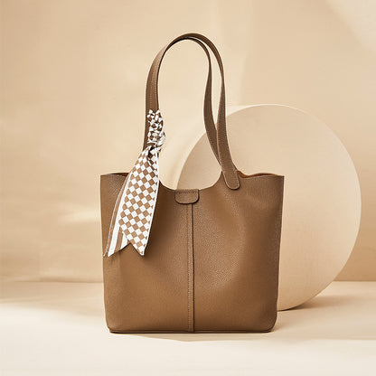 Commuter Lux Leather Tote