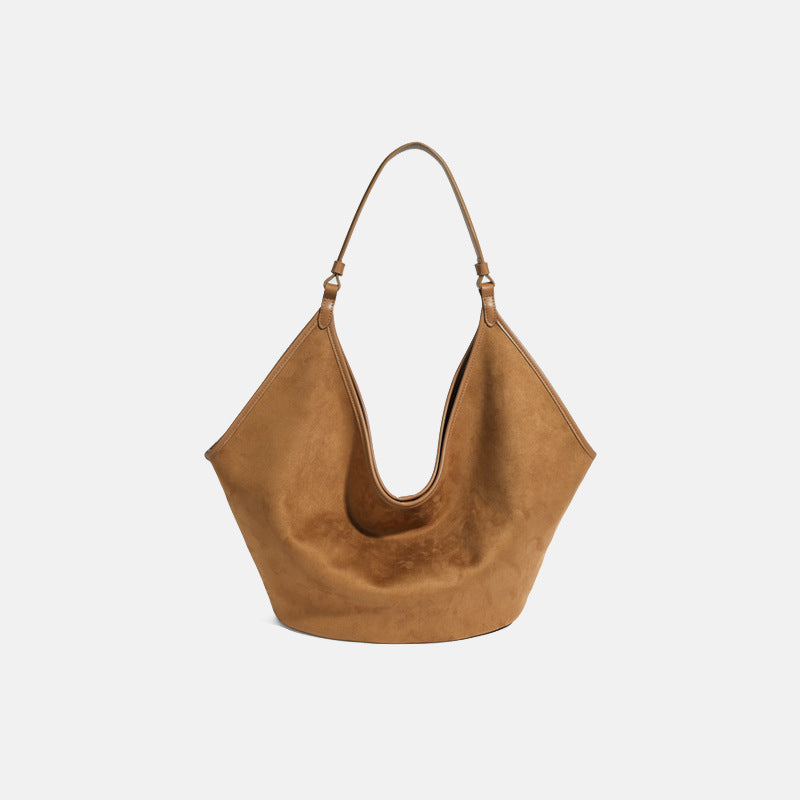 Suede Tote Bag