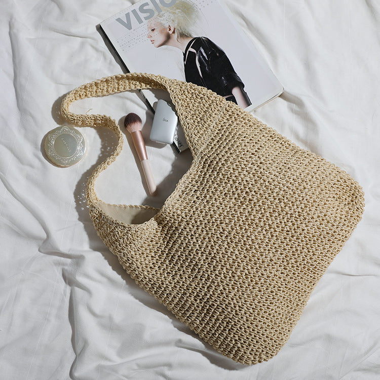 Chic Straw Square Bag