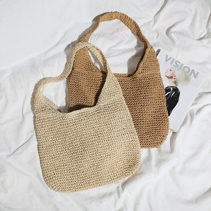 Chic Straw Square Bag