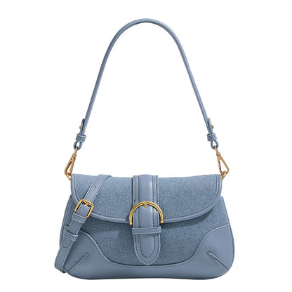 Blue Underarm Bag