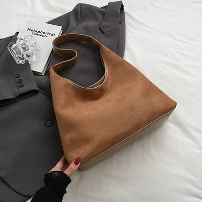 Velvet Touch Suede Bag