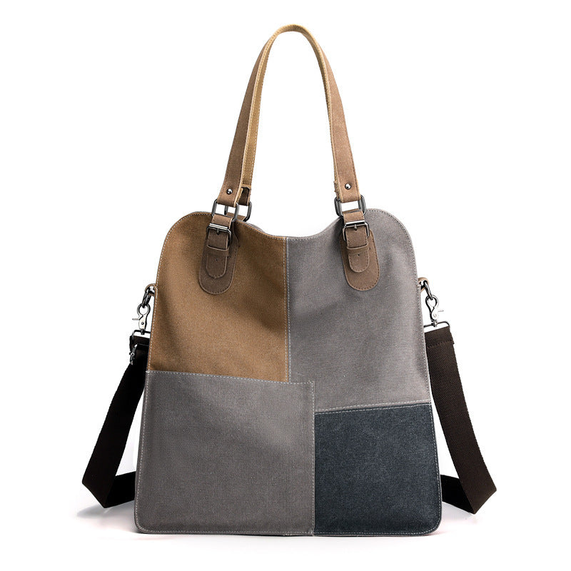 Patch Canvas Tote Bag