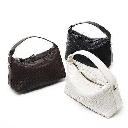 Leather Weave Bag