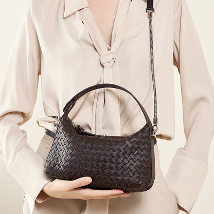 Leather Weave Bag