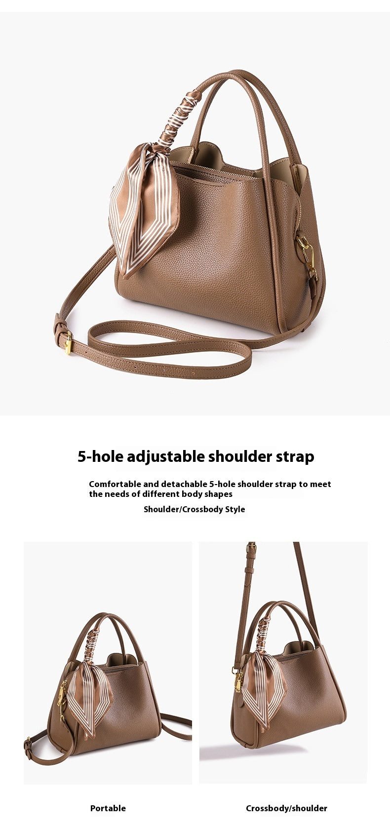 Street Edge Bucket Bag