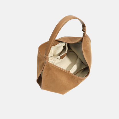 Suede Tote Bag