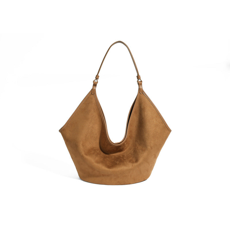 Suede Tote Bag