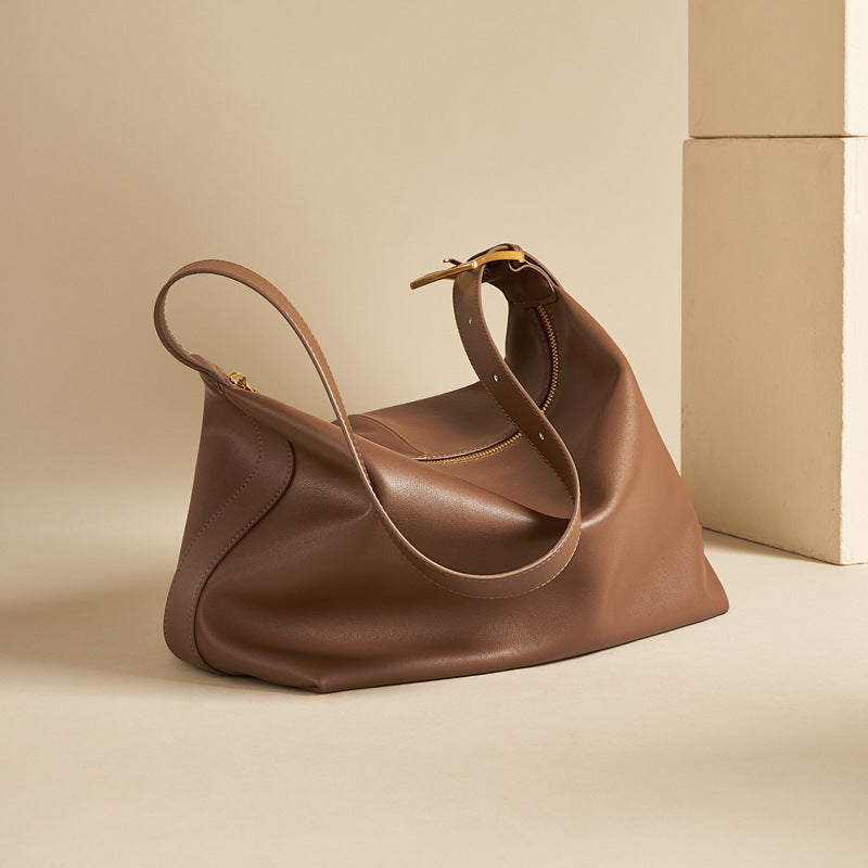 Soft Luxe Leather Tote Bag