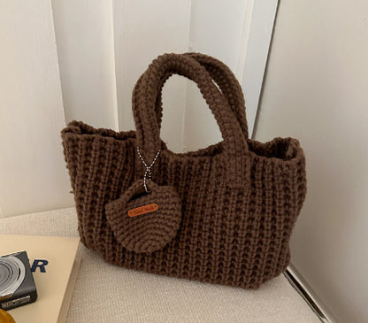 Cozy Knit Handmade Bag