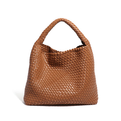 Chic Weave Maxi Bag