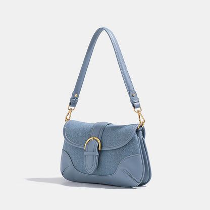 Blue Underarm Bag