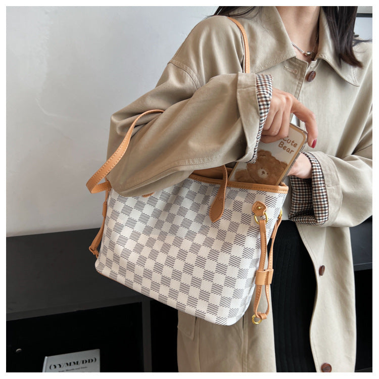 Chessboard Shoulder Bag