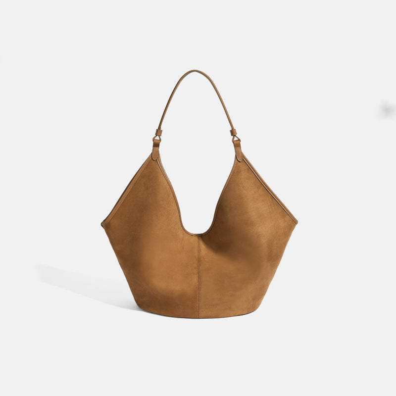 Suede Tote Bag