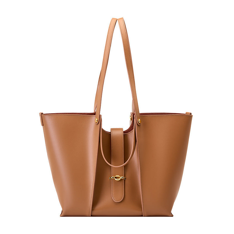 Luxe Cowhide Tote Bag