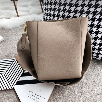 Allure Cowhide Bucket Bag