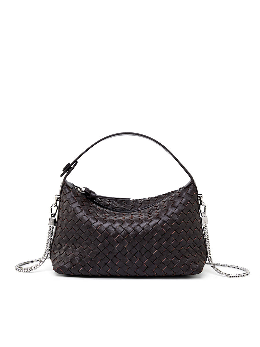 Leather Weave Bag