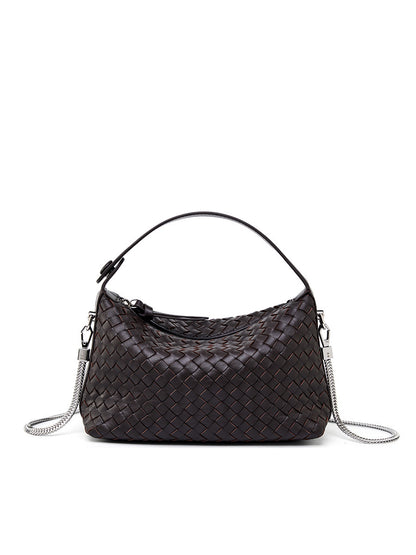 Leather Weave Bag