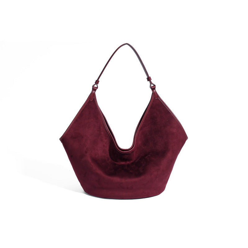 Suede Tote Bag