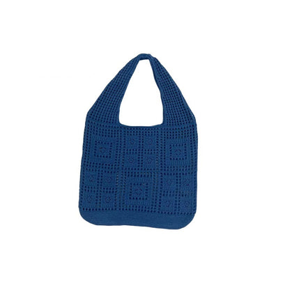 Knitted Elegance Shoulder Bag