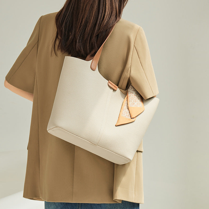 Commuter Lux Leather Tote