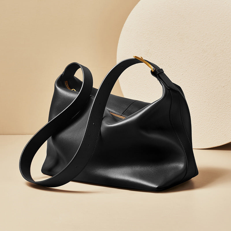 Soft Luxe Leather Tote Bag